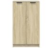 vidaXL Armoire à chaussures Chêne sonoma 59x35x100,5cm Bois d'ingénierie