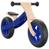 vidaXL Vélo d'équilibre pour enfants avec pneus pneumatiques bleu