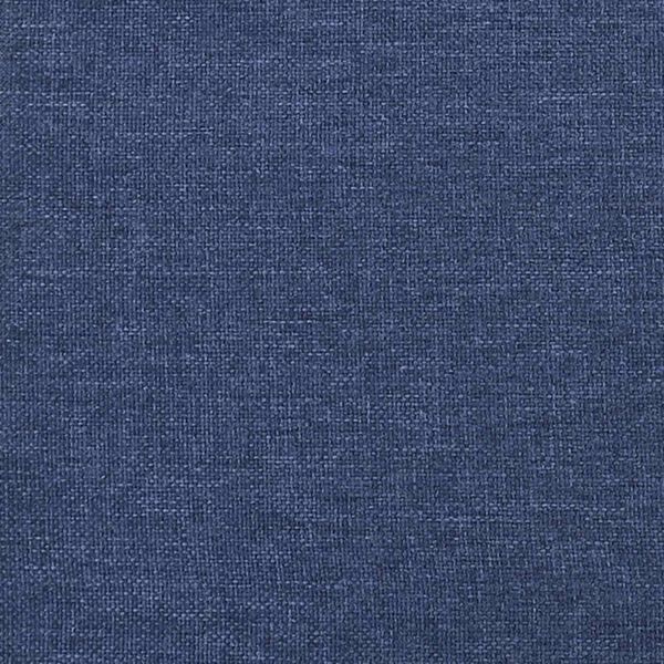 vidaXL T&ecirc;te de lit murale 12 pcs Bleu 90 x 30 cm tissu
