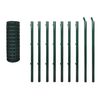 vidaXL Cl&ocirc;ture euro acier 10x1,5 m vert