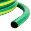 vidaXL Tuyau de jardin 5 couches Vert et jaune 1 / 2'' 10 m PVC