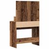 vidaXL Table de Toilette avec tiroir Bois ancien 80 x 41 x 134,5 cm