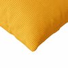 vidaXL Coussins de canapé 2 pcs Jaune clair 200 x 40 cm
