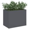 vidaXL Cache-pot de jardin Anthracite 50 x 32 x 40 cm
