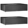 vidaXL Housses de salon de jardin 2 pcs 16 &oelig;illets rectangulaire
