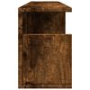 vidaXL Armoire murale 80x20x30 cm chêne fumé bois d'ingénierie