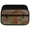 vidaXL Coffre Bois solide de r&eacute;cup&eacute;ration 60x60x35 cm