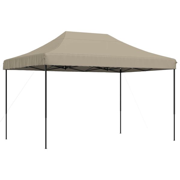 vidaXL Tente de f&ecirc;te Taupe 279 x 410 x 315 cm Tissu Oxford