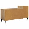 vidaXL Meuble TV Chêne artisanal 100 x 35 x 55 cm Bois d'ingénierie