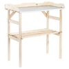HI Table de rempotage en bois 82x38x78 cm