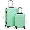 vidaXL Ensemble de valises rigides 2 pcs Menthe ABS
