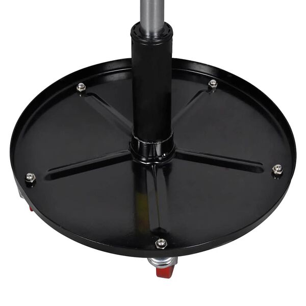 vidaXL Tabouret de m&eacute;canicien r&eacute;glable &agrave; roulettes pour garage et atelier