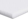 vidaXL Surmatelas Blanc 120 x 200 cm Tissu Jacquard