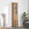 vidaXL Haut Armoire Ch&ecirc;ne artisanal 34,5 x 34 x 180 cm