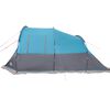 vidaXL Tente de camping tunnel 4 personnes bleu imperméable