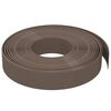 vidaXL Bordure de jardin marron 10 m 10 cm poly&eacute;thyl&egrave;ne