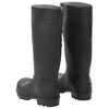 vidaXL Bottes de pluie noir taille 39 PVC