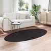 vidaXL Tapis HUARTE Noir 100 x 200 cm 100% Polyester