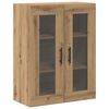 vidaXL Haut Armoire 2 pcs ch&ecirc;ne artisanal Bois d'ing&eacute;nierie
