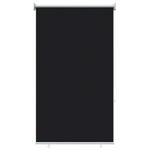 vidaXL Store roulant ext&eacute;rieur protection UV Noir 65 x 140 cm (L x H)