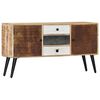 vidaXL Buffet 118x30x62 cm Bois de manguier massif