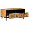 vidaXL Table basse Naturel 80 x 54 x 40 cm Bois de mangue massif