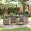 vidaXL Ensemble de salle &agrave; manger pour jardin 5 pcs