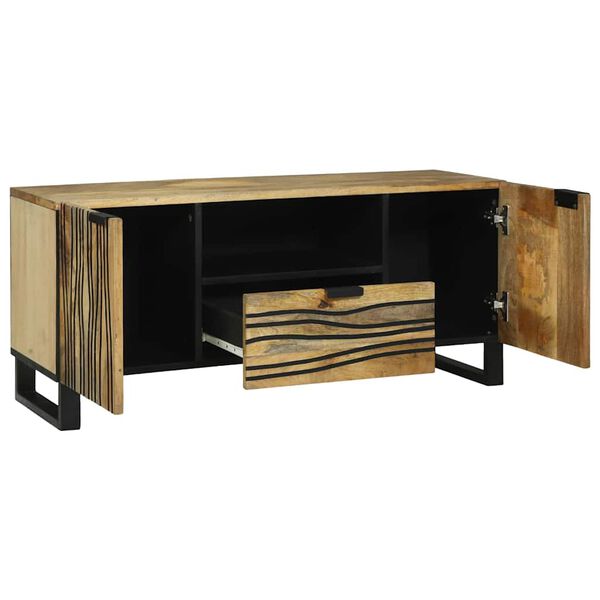 vidaXL Unites TV avec tiroir Marron 105 x 33 x 46 cm Bois d'ingénierie
