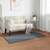 vidaXL Tapis en Fourrure Synth&eacute;tique de Lapin Olite Anthracite