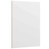 vidaXL Panneaux décoratifs 12 pcs Blanc 15 x 21 x 0.3 cm
