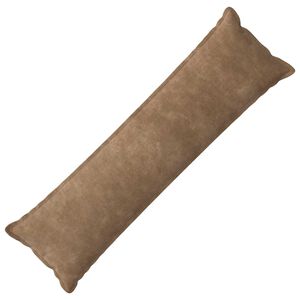 vidaXL Coussin HOUTEN Taupe 40 x 145 cm Fleece en microfibre