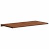 vidaXL Appui de fen&ecirc;tre Bois Brun 60 x 40 x 4,5 cm PVC