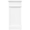 vidaXL Armoire &agrave; chaussures Blanc 50 x 28 x 58 cm Bois de Paulownia