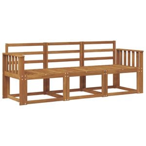 vidaXL Ensemble de canap&eacute;s d'ext&eacute;rieur 3 pcs Naturel