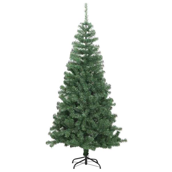 vidaXL Sapin de No&euml;l avec 300 LED avec support Vert 240 cm PVC