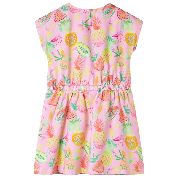 Robe pour enfants rose pâle 128
