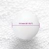 vidaXL Remplissage Pouf EPS 50 L, Blanc, 10 kg/m&sup3;