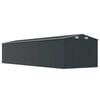 vidaXL Abri de jardin Anthracite 257x990x181 cm Acier galvanis&eacute;