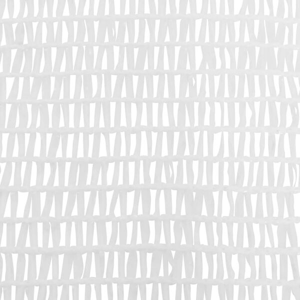 vidaXL Filet brise-vue Blanc 3,6x10 m PEHD 195 g/m²