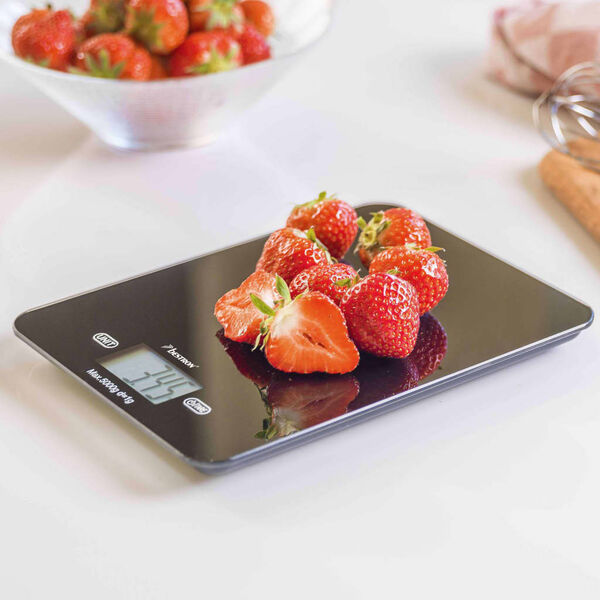 Bestron Balance &eacute;lectronique de cuisine AKS710Z Noir 5 kg