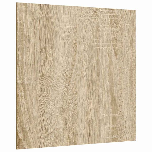 vidaXL Panneaux décoratifs 50 pcs Chêne Sonoma 30 x 30 x 0,27 cm
