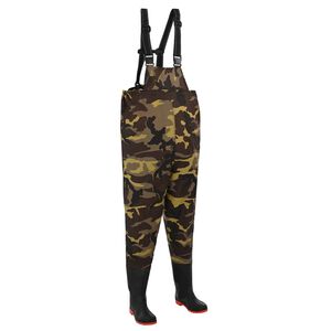 vidaXL Cuissard avec bottes Taille 39 Camouflage