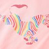 T-shirt pour enfants rose 128