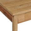 vidaXL Table basse teck massif 100x60x35 cm