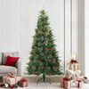vidaXL Sapin de No&euml;l Artificiel &agrave; Branches Articul&eacute;es Vert 240 cm