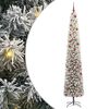 vidaXL Sapin de No&euml;l artificiel Vert 270 cm PVC et acier et plastique