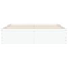 vidaXL Cadre de lit avec tiroirs sans matelas blanc 120x190 cm