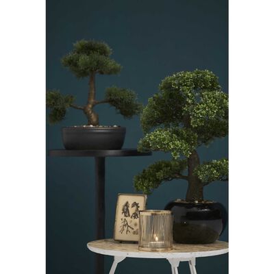 Emerald Mini bonsaï Ficus artificiel Vert 47 cm 420006