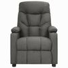 vidaXL Fauteuil Gris fonc&eacute; Tissu