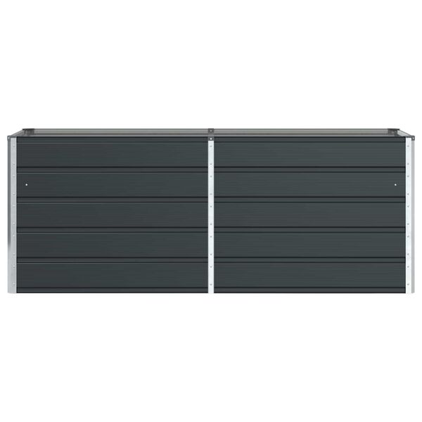 vidaXL Jardini&egrave;re Anthracite 480 x 50 x 45 cm Acier galvanis&eacute;